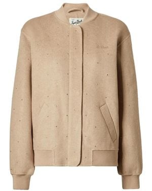 MC2 Saint Barth Bomber Jackets - Natural