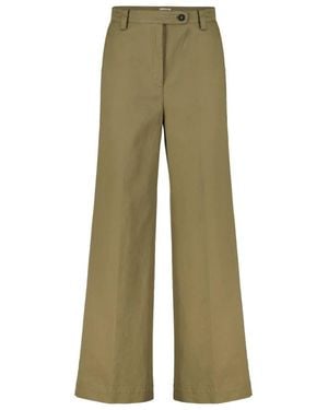 Massimo Alba Wide Trousers - Green