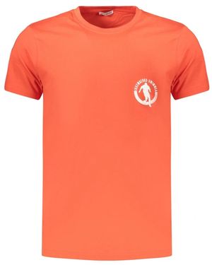 Bikkembergs Pupino T-Shirt Met Korte Mouwen - Oranje