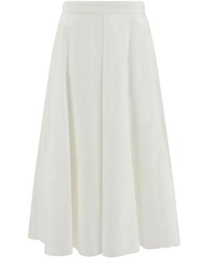 Cruna Midi Skirts - Wit
