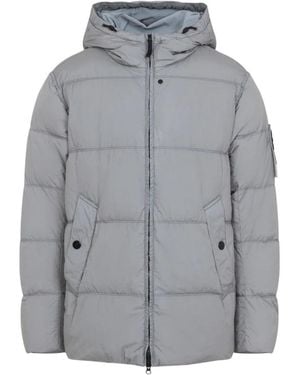 Stone Island Gewatteerd Jack - Grijs