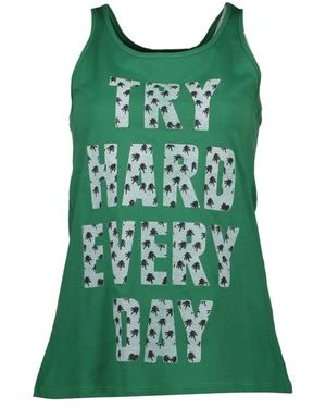 Silvian Heach Sleeveless Tops - Green
