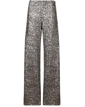 Blanca Vita Wide Trousers - Grey