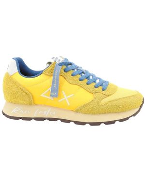 Sun 68 Trainers - Yellow