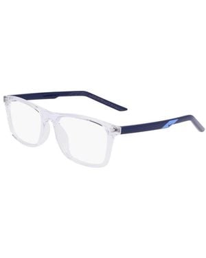 Nike Rechteckige Brille - Blau