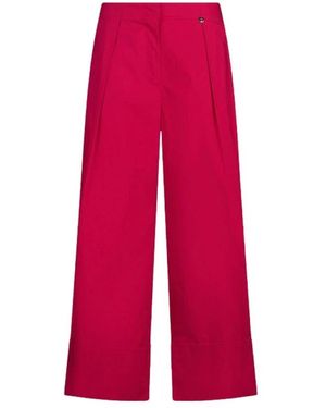 Liu Jo Wide Trousers - Rojo