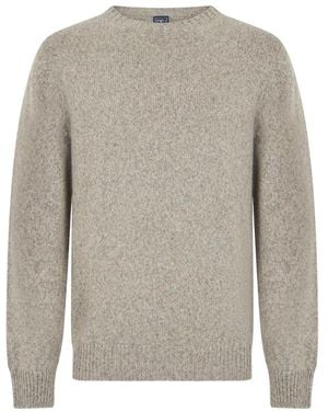 Fedeli Round-Neck Knitwear - Grey