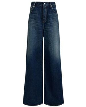 Alaïa Palazzo Denim Jeans - Blauw