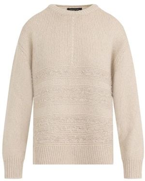 Fabiana Filippi Round-Neck Knitwear - Blanc