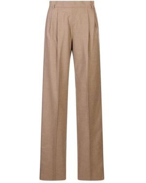Max Mara Straight Trousers - Neutro