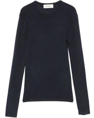 Lisa Yang Round-Neck Knitwear - Blu