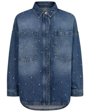 Mos Mosh Denim Shirts - Blue