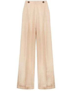 Liu Jo Wide Trousers - Neutro
