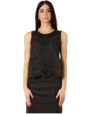 Max Mara Tops ,Zwart ,Efeso Top