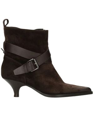 Elena Iachi Heeled Boots - Marrón