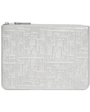 Comme des Garçons Clutches - Blanco