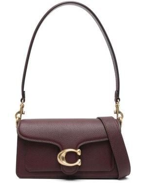 COACH Braune Schultertasche Mit Stil - Lila