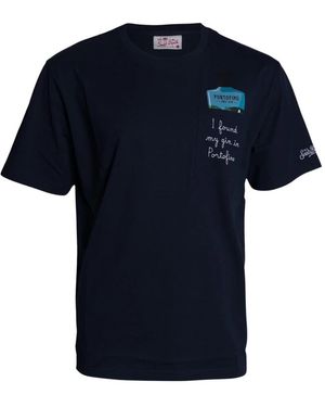 MC2 Saint Barth T-Shirts - Blue