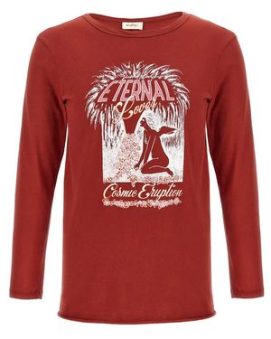 Second/Layer Long Sleeve Tops - Rojo