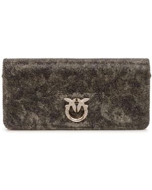 PINKO Clutches - Marrone