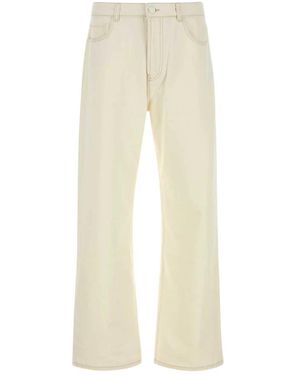 Ami Paris Gerades Jeans - Natur