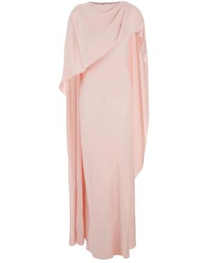 Jonathan Simkhai Izel Cape Gown - Roze