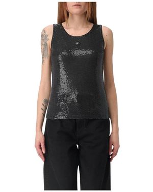MCM Sequin Tanktop - Zwart