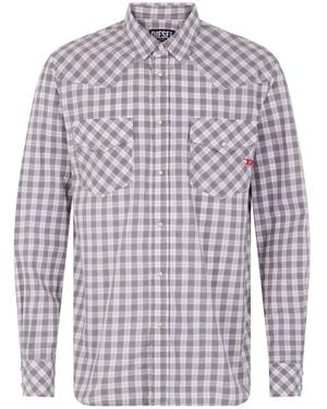 DIESEL Casual Shirts - Blue