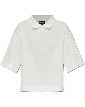 Emporio Armani Polo Shirts - Blanco