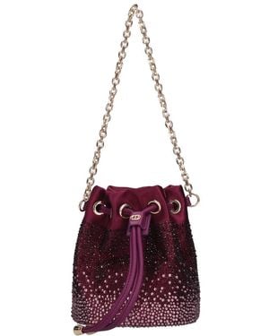 La Carrie Bucket Bags - Purple