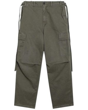 Fendi Broeken ,Groen ,Katoen Pantalone