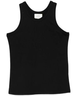 Loulou de Saison Tops ,Zwart ,Sleeveless Tops