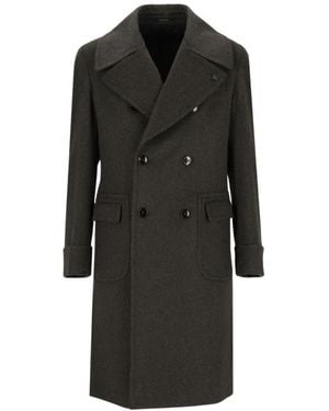 Gabriele Pasini Double-Breasted Coats - Black