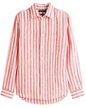 Tommy Hilfiger Casual Shirts - Red
