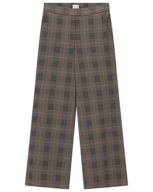 Seductive Wide Trousers - Gris