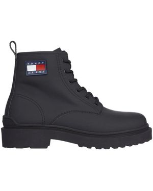 Tommy Hilfiger Lace-Up Boots - Blue