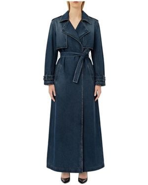 Liu Jo Trench Denim - Blau