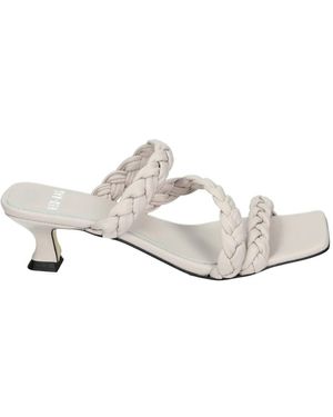 RED-RAG Sportliche Lila Hausschuhe 78246 - Weiß