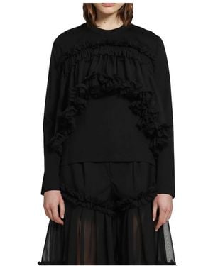 Noir Kei Ninomiya Long Sleeve T-Shirts - Black