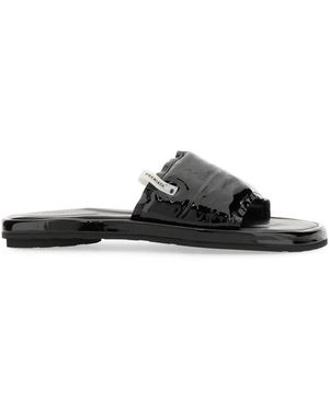 Premiata Schoenen ,Zwart ,Leer Piuma
