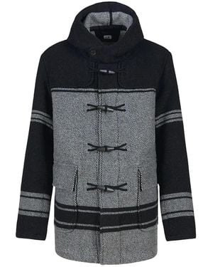 C.P. Company Single-Breasted Coats - Black