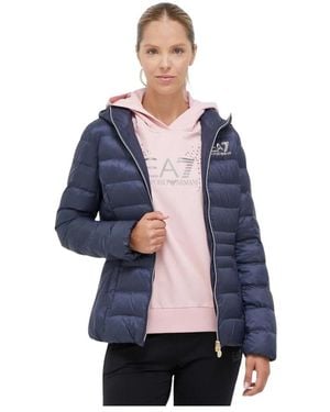 EA7 Winter Jackets - Bleu