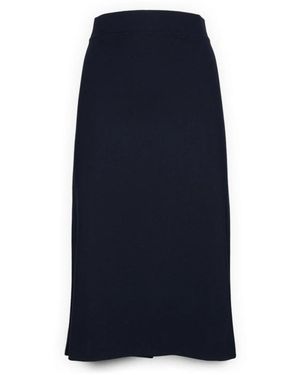 Elena Miro Midi-Rock - Blau