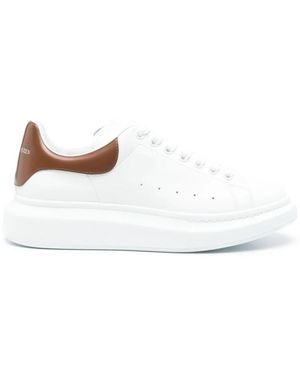 McQueen Witte En Bruine Sneakers Aw25