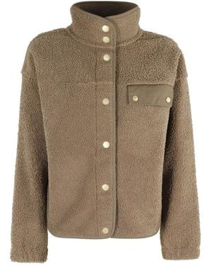 Barbour Militair Bruine Fleecejas - Groen