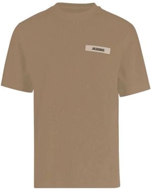 Jacquemus T-Shirts - Natural