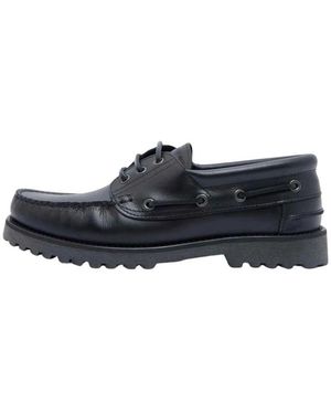 Garment Project Ollie Boat Shoe - Schwarz