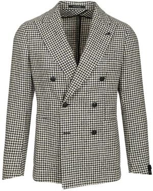 Tagliatore Double-Breasted Blazer - Grijs