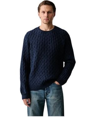 Levi's Presidio Crew Pullover - Blau