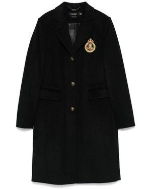 Ralph Lauren Single-Breasted Coats - Zwart